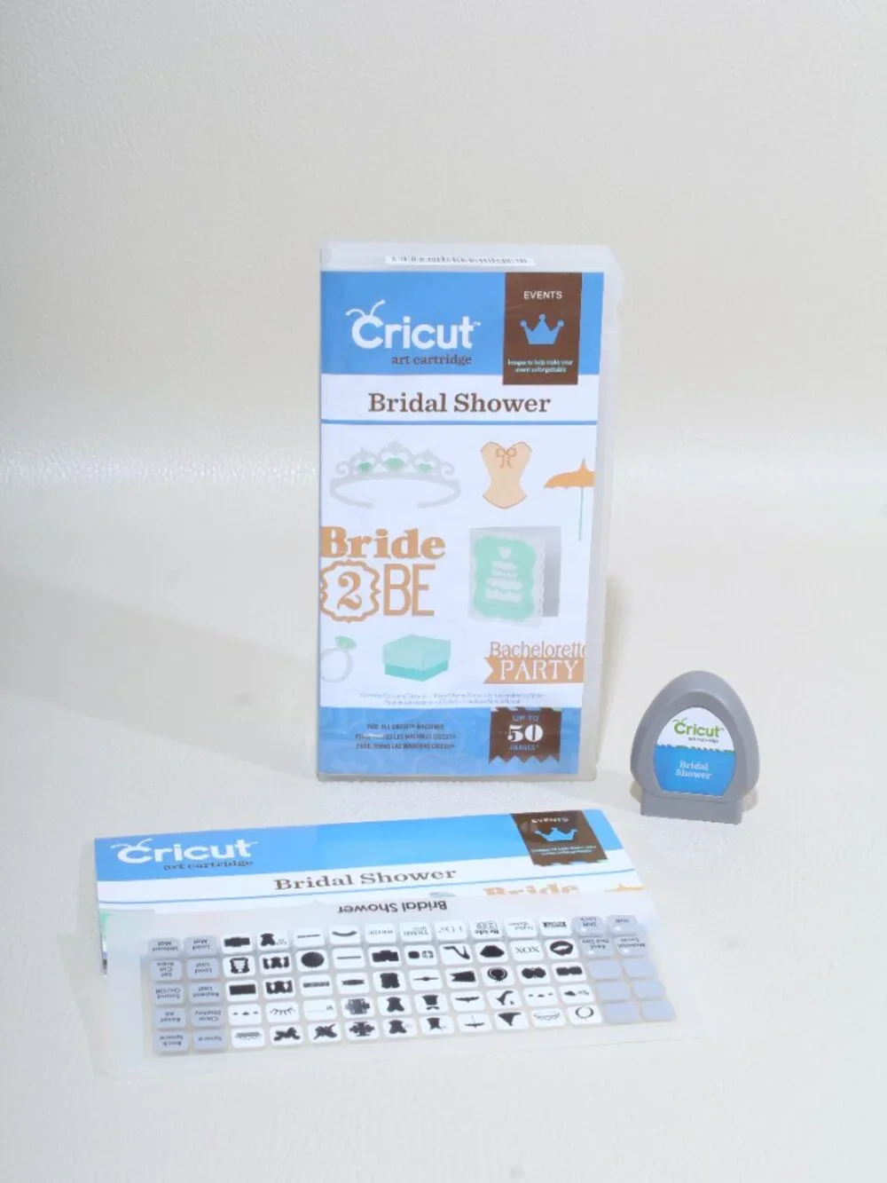 Lot of 7 Cricut Cartridges Disney Mickey Font Chalkboard Bridal Sophisticated